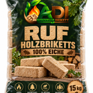 ruf holzbriketts 100% eiche